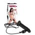 You2Toys - Opblaasbare Strap-On - holle siliconen dildo (zwart)