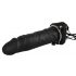 You2Toys - Opblaasbare Strap-On - holle siliconen dildo (zwart)