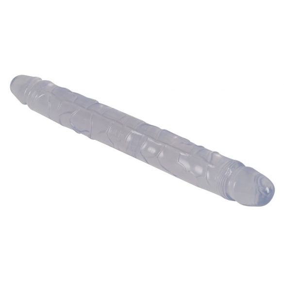 Kristal dubbele dildo (34cm)