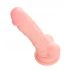 Medische siliconen dildo (18 cm) - natuur