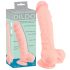 Medisch - silicone dildo (24cm) - naturel