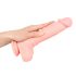 Medisch - silicone dildo (24cm) - naturel