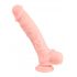 Medisch - silicone dildo (24cm) - naturel