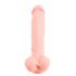 Medisch - silicone dildo (24cm) - naturel