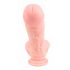 Medisch - silicone dildo (24cm) - naturel