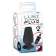 You2Toys - Lust Tunnel - holle anale plug met afsluiting (zwart)