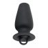 You2Toys - Lust Tunnel - holle anale plug met afsluiting (zwart)