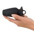 You2Toys - Lust Tunnel - holle anale plug met afsluiting (zwart)