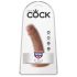 King Cock 15 cm dildo - bruin