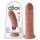 King Cock 20 cm dildo - donker