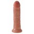 King Cock 20 cm dildo - donker