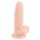 Nature Skin - zuignap basis dildo - natuur (klein)