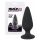 Zwarte Fluweel Zware Anale Dildo - 75g (zwart)