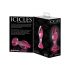 Icicles No. 79 - kegelvormig glazen anale dildo (roze)