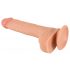 Realistixxx - zuignap dildo (22cm) - natuur