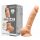 Silexd 7 - zuignap dildo - 17,5cm (natuur)