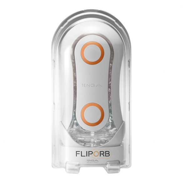 TENGA Flip Orb Crash - Super Masturbator (oranje-wit)