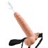 Fetish Strap-On 7,5 - holle, spuitende dildo (natuurlijk)