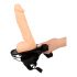 Erectie Assistent - holle strap-on dildo (natuurlijk)