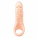 Realistixxx Double F - realistische dildo met penisring (natuurlijk)