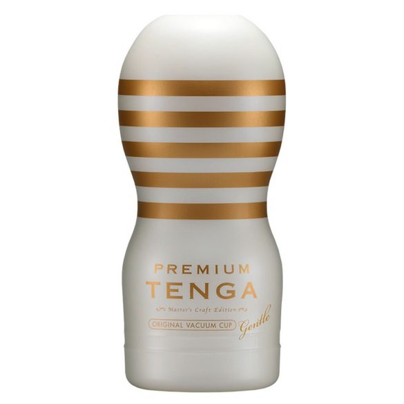 TENGA Premium Zacht - wegwerp masturbator (wit)