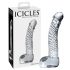 Icicles No. 61 - glashanger met bal en penis (doorzichtig)