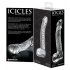 Icicles No. 61 - glashanger met bal en penis (doorzichtig)