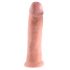 KKing Cock 25 cm zuignap dildo - natuur