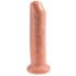 King Cock 7 Beschneidinator - realistische dildo (18cm) - natuur