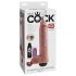 King Cock 11 - levensechte spuitende dildo (28cm) - natuur