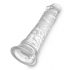 King Cock Clear 8 - Zuignap Voeldildo (20cm)