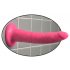 Dillio 7 - zuignap, realistische dildo (18cm) - roze