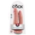 King Cock Dubbele Penetrator - realistische dubbele dildo (natuurlijk)