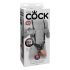 King Cock Strap-On 10 - holle strap-on dildo (25 cm)