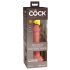 King Cock Elite 6 - zuignap, realistische dildo (15cm) - huidskleur