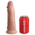 King Cock Elite Deluxe - strap-on dildo set