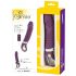 SMILE Soft - oplaadbare, verwarmde vibrator (paars)