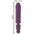 SMILE Soft - oplaadbare, verwarmde vibrator (paars)