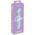 Cuties Mini Wand - oplaadbare, waterdichte massager vibrator (groen)