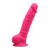 Silexd 8 - flexible, zuignap, tril - 20cm (roze)