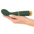 Emerald Love - oplaadbare, waterdichte G-spot vibrator (groen)