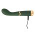 Emerald Love - oplaadbare, waterdichte G-spot vibrator (groen)