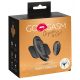 GoGasm Panty - oplaadbare, draadloze clitorisvibrator (zwart)