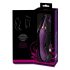 Javida - 2in1 oplaadbare clitorisstimulator en vibrator set (paars)