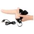 You2Toys Strap-on - oplaadbare, holle, strap-on vibrator (natuurlijk)