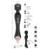 You2Toys CUPA Wand - oplaadbare 2in1 massager vibrator (zwart)