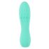 Cuties Mini 3 - oplaadbare, waterdichte, geometrische vibrator (groen)