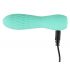 Cuties Mini 3 - oplaadbare, waterdichte, geometrische vibrator (groen)