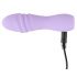 Cuties Mini 3 - oplaadbaar, waterdicht, spiraal vibrator (paars)