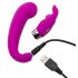 Happyrabbit Mini G - oplaadbare G-spot vibrator met clitorisstimulatie (paars)